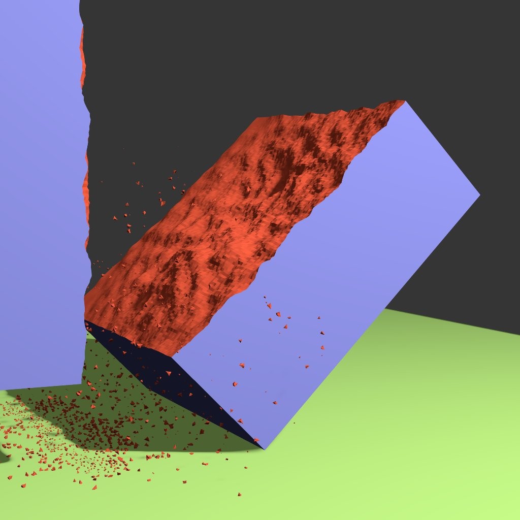 Broken Cube Animation (GLSL Shading) preview image 4